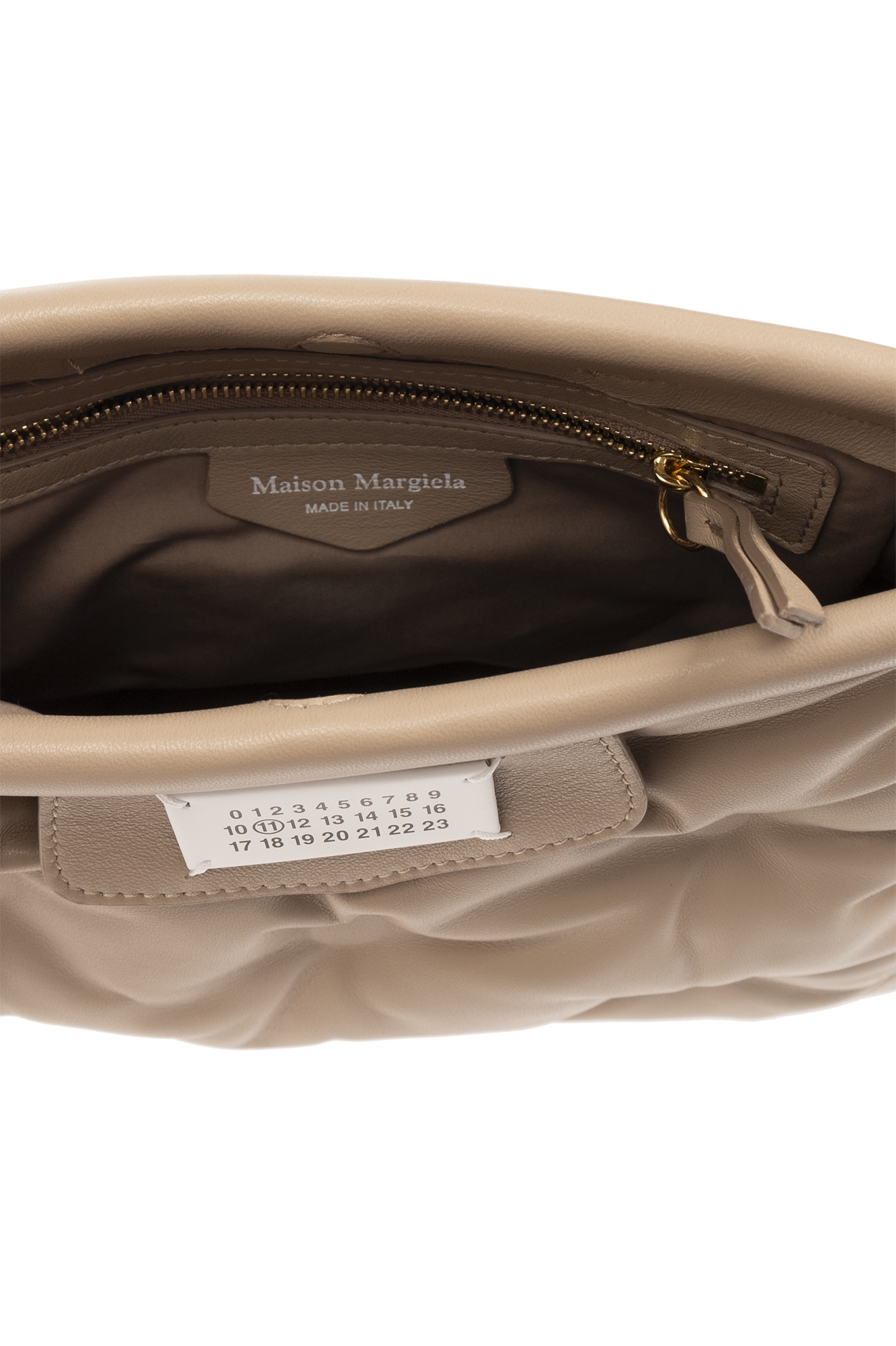 Beige 'Glam Slam Small' shoulder bag Maison Margiela - small Beige 'Glam Slam Small' shoulder bag Maison Margiela - small